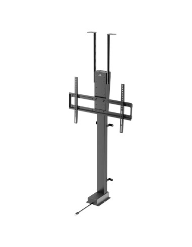 Uchwyt Elektryczny Sufitowo-Podłogowy, Wysuwany Maclean, 43''-88'', Vesa 600X400, Max 60Kg, 100-240V Ac,50/60Hz  Mc-125
