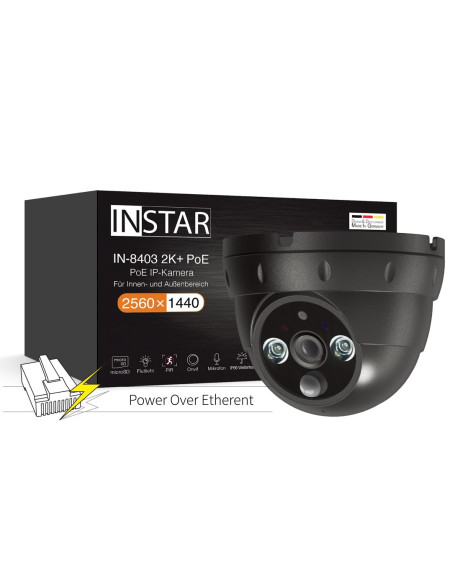 Instar In-8403 2K+ Poe Schwarz