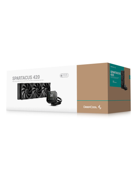 Deepcool Spartacus 420 Procesor Zestaw Do Chłodzenia Płynami 14 Cm Czarny