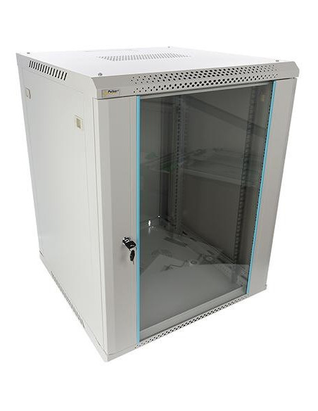 Szafa Rack Pulsar 15U / 19” Wisząca Do Złożenia 600X600 Szara