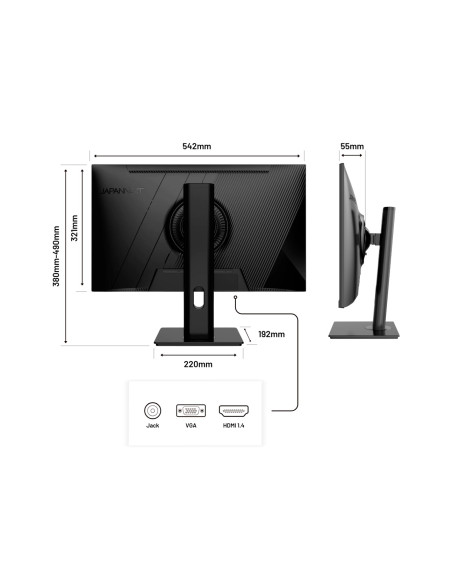 Monitor Japoński 60,5 Cm Jn-Ips2382Fhdr-Hsp 16:9 Hdmi/Vga Fhd