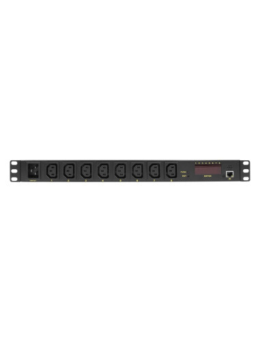 Logilink Pdu8P01 Rozdzielacz Zasilania Pdu 8 X Gniazdo Sieciowe 1U Czarny