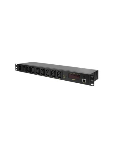 Logilink Pdu8P01 Rozdzielacz Zasilania Pdu 8 X Gniazdo Sieciowe 1U Czarny