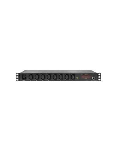 Logilink Pdu8P01 Rozdzielacz Zasilania Pdu 8 X Gniazdo Sieciowe 1U Czarny