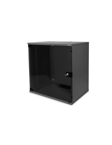 Digitus Szafa Sieciowa Wisząca 19" 12U Rack 540X400, Drzwi Szyba, Szary, Niedzielona, Niezłożona, 60Kg