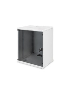 Digitus Szafa Sieciowa Wisząca 19" 12U Rack 540X400, Drzwi Szyba, Szary, Niedzielona, Niezłożona, 60Kg