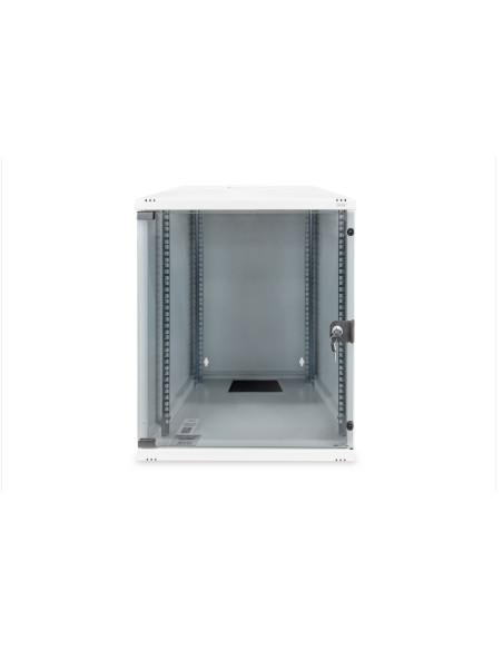 Digitus Szafa Sieciowa Wisząca 19" 12U Rack 540X400, Drzwi Szyba, Szary, Niedzielona, Niezłożona, 60Kg