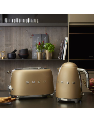 Smeg Tsf01Chmeu Toster 6 2 Kaw. 950 W Szampański