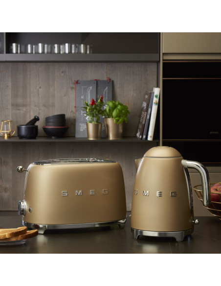 Smeg Tsf01Chmeu Toster 6 2 Kaw. 950 W Szampański