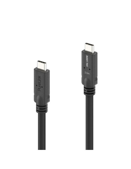 Purelink Pi6600-030 Kabel Usb Usb4 Gen 2X2 3 M Usb C 20 Gbit/S 100 W Czarny