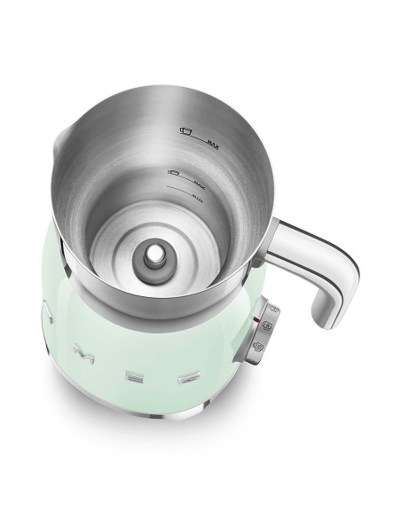 Smeg Mff11Pgeu Spieniacz / Podgrzewacz Do Mleka Automatyczny Spieniacz/Podgrzewacz Do Mleka Zielony