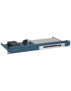 Rackmount.it Cisrack Rm-Ci-T17 - Zestaw Montażowy Sprzętu Sieciowego - Możliwość Montażu W Szafie - Metaliczny Niebieski - 1U - 