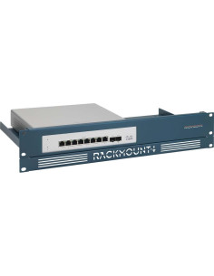 Rackmount.it Cisrack Rm-Ci-T17 - Zestaw Montażowy Sprzętu Sieciowego - Możliwość Montażu W Szafie - Metaliczny Niebieski - 1U -  2