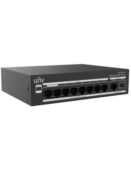 Switch Poe Nsw2100-9Gt1Gp-Poe-In 8-Portowy Uniview