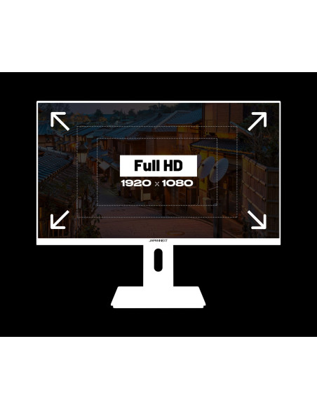 Monitor Japannext 60,5Cm Jn-I238Fhd120F-Hsp-W 16:9 Hdmi Biały Fhd