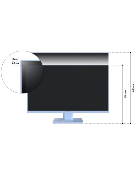 Monitor Japannext 60,5Cm Jn-I238Fhd120F-Hsp-Bb 16:9 Hdmi Niebieski Fhd