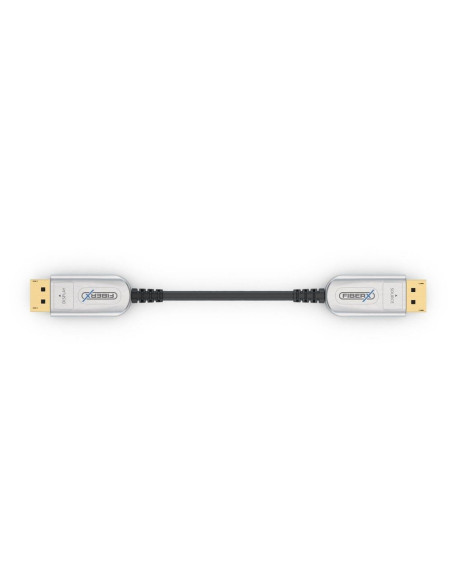 Fiberx Fx-I260-010 Kabel Displayport 10 M Czarny, Srebrny