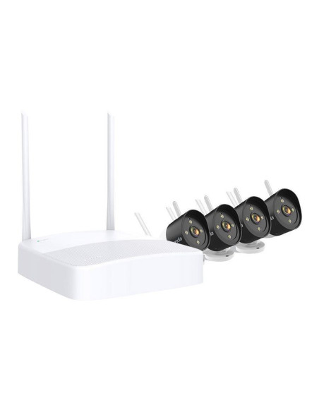 Tenda K4W-3Tc Zestaw Do Monitoringu Wideo Przewodowy I Bezprzewodowy 4 Kan.