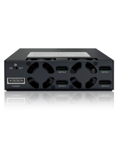 Panel Nośny Icy Dock Mb994Sp-4Sb-1, 13.3 Cm (5.25"), 2.5", Aluminium, Metal, Ce, Reach