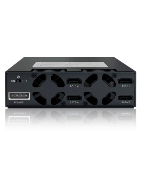 Panel Nośny Icy Dock Mb994Sp-4Sb-1, 13.3 Cm (5.25"), 2.5", Aluminium, Metal, Ce, Reach