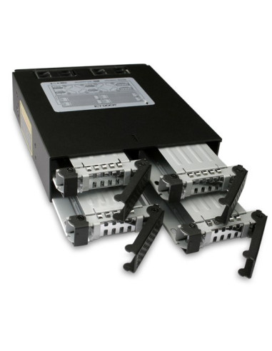 Panel Nośny Icy Dock Mb994Sp-4Sb-1, 13.3 Cm (5.25"), 2.5", Aluminium, Metal, Ce, Reach