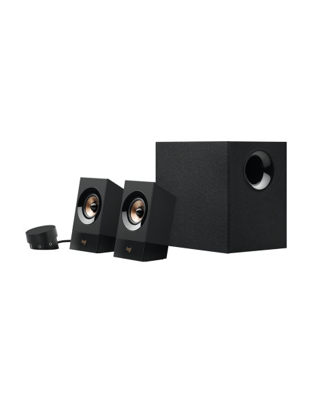 Logitech 980-001055 Zestaw Głośników 60 W Uniwersalne Czarny 2.1 Kan. 15 W