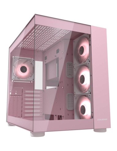 Cougar Cgr-5Ka1P-Rgb Midi Tower Różowy