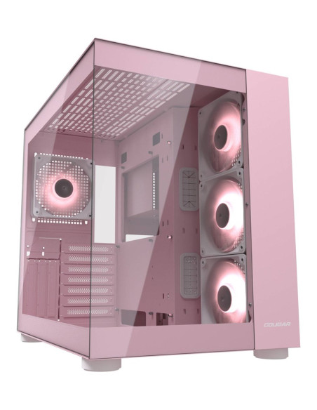 Cougar Cgr-5Ka1P-Rgb Midi Tower Różowy