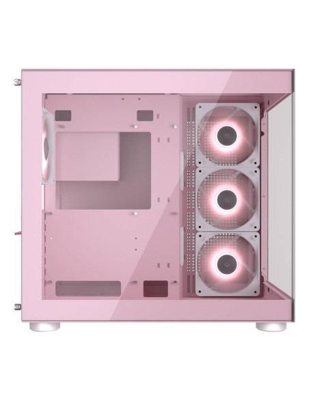 Cougar Cgr-5Ka1P-Rgb Midi Tower Różowy