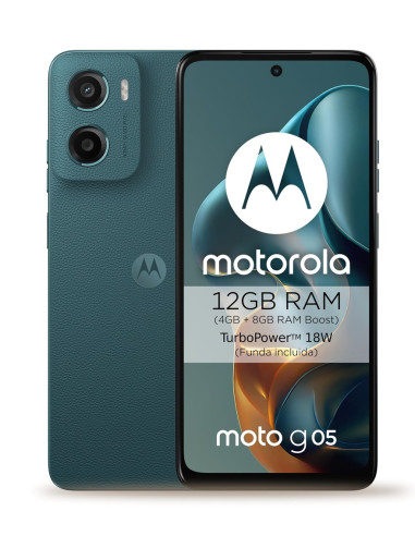 Motorola Moto G05 16,9 Cm (6.67") Dual Sim Android 15 4G Usb Type-C 4 Gb 64 Gb 5200 Mah Zielony