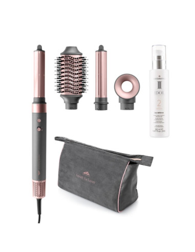 Eta Styler Fenité Exclusive Liss Defense 0323 90000 Zestaw Do Stylizacji Włosów Ciepły Szary 1400 W 2 M