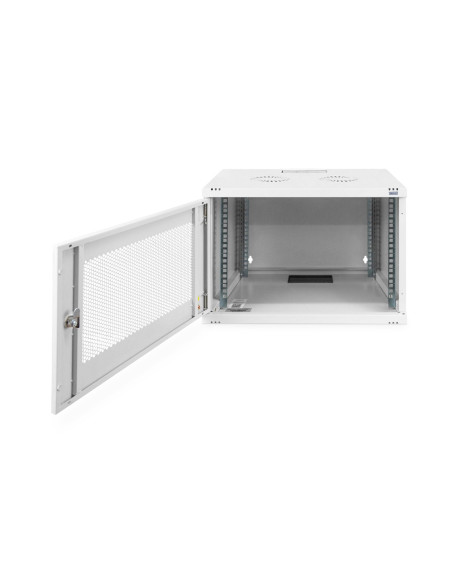 Digitus Szafa Sieciowa Wisząca 19" 7U Rack 540X400, Drzwi Perforacja, Szary, Niedzielona, Niezłożona, 60Kg
