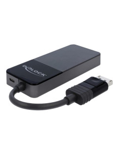 Delock 87737 Rozgałęziacz Telewizyjny Displayport 3X Displayport 2