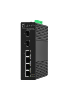 Przełącznik Przemysłowy Levelone Hilbt Gb/Sl 6-Portowy/Ip30+Din 1Gbps