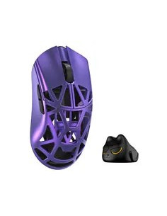 Wlmouse Beast X Mini Pro Solid Sides Gaming Maus, Omron Optical Switches - Lila