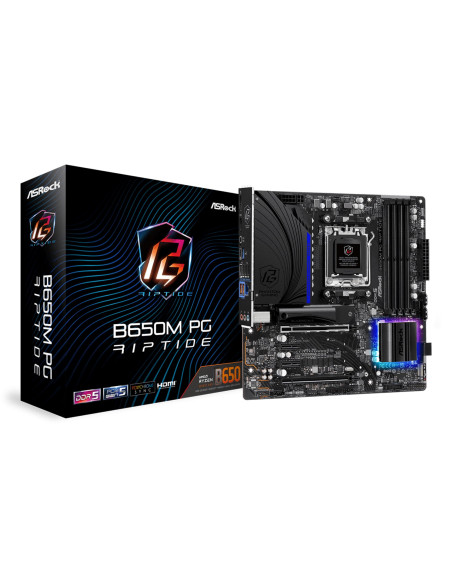 Asrock B650M Pg Riptide Amd B650 Gniazdo Am5 Micro Atx