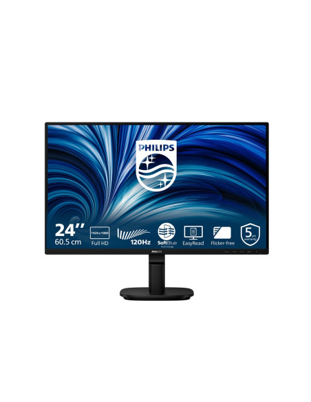Philips 2000 Series 24B2N2200/00 Monitor Komputerowy 60,5 Cm (23.8") 1920 X 1080 Px Full Hd Lcd Czarny
