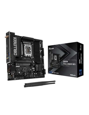 Asrock B860M Challenger Wifi Intel B860 Lga 1851 (Socket V1) Micro Atx