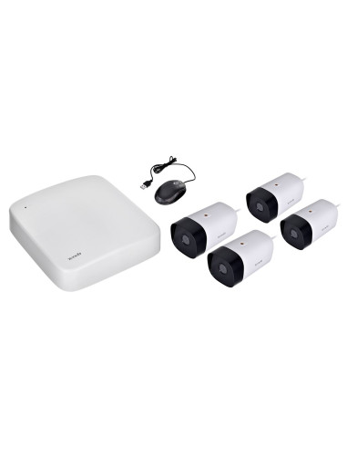 Zestaw Do Monitoringu Tenda 4-Kamery K4P-4Tr