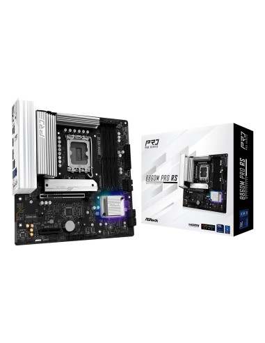 Asrock B860M Pro Rs Intel B860 Lga 1851 (Socket V1) Micro Atx