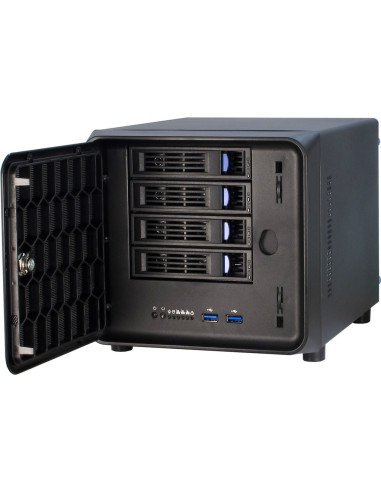 Obudowa Rack Inter-Tech Sc-4100 Rack Black