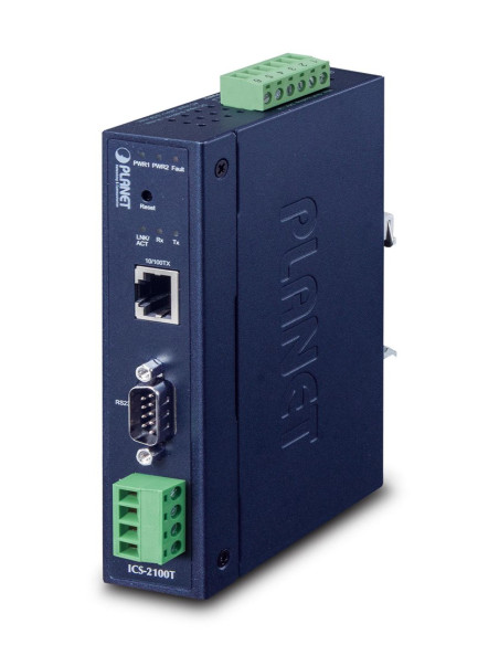 Planet Ip30 Industrial 1-Port Serwer Portów Szeregowych