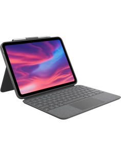 Logitech 920-011382 Klawiatura Do Urządzeń Mobilnych Qwerty Amerykański Międzynarodowy Smart Connector Szary 2