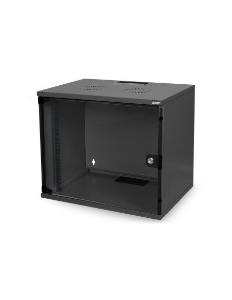 Digitus Szafa Sieciowa Wisząca 19" 7U Rack 540X400, Drzwi Szyba, Szary, Niedzielona, Niezłożona, 60Kg