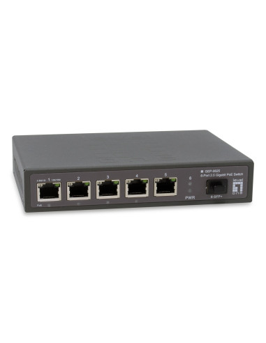 Przełącznik Levelone Gb Poe+ 6-Portowy 65 W 10 Gb/S