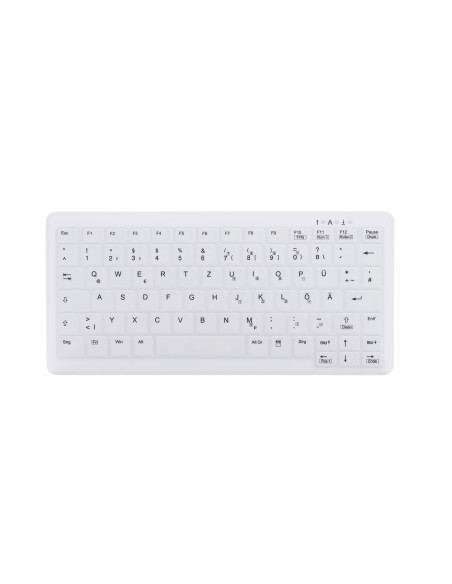 Contour Design Active Key Ak-C4110 Klawiatura Medyczna Usb Qwertz Niemiecki Biały