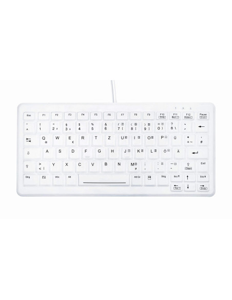 Contour Design Active Key Ak-C4110 Klawiatura Medyczna Usb Qwertz Niemiecki Biały