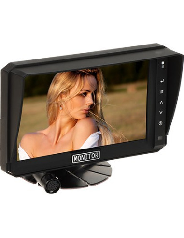 Rejestrator Mobilny Z Monitorem Ate-Ntft7-4Ch-T3 4 Kanały 7" Autone