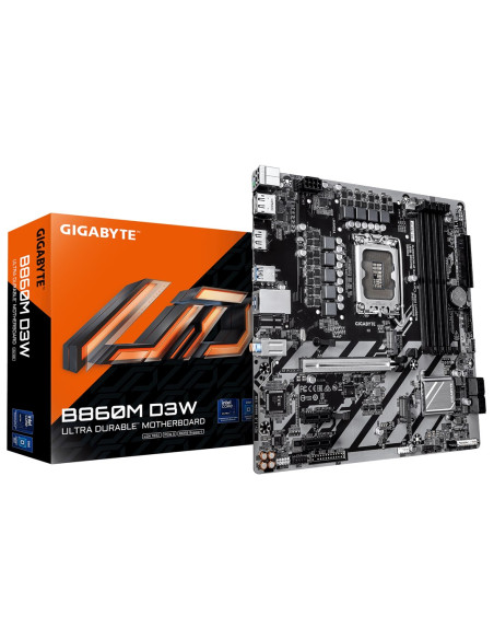 Gigabyte B860M D3W Płyta Główna Intel B860 Lga 1851 (Socket V1) Micro Atx