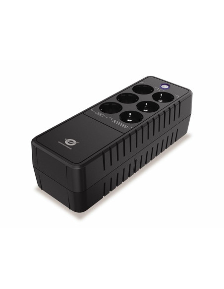 Zasilacz Ups Conceptronic 850Va/490W/6Xschuko/Rj45 In/Out Office Black